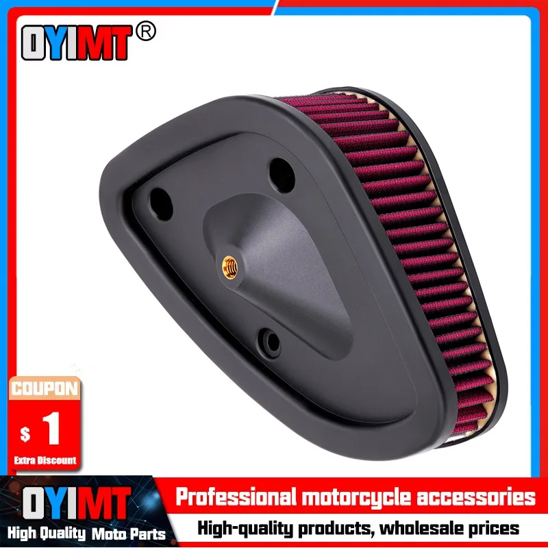 

Motorcycle Engine Parts Accessories Air Filter Cleaner For Harley FLHR Road King 107 Special 114 Glide Ultra 29400212 HD-1717