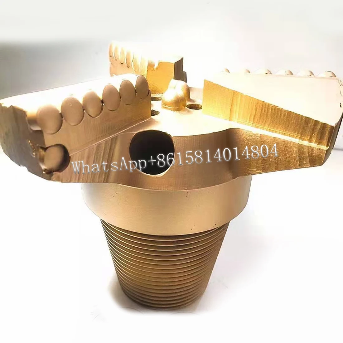 High adaptability 200mm 220mm  3 Wings PDC Water Well Drill Bit for Complex Formation 4 Wings Non Core Diamond PDC Bit