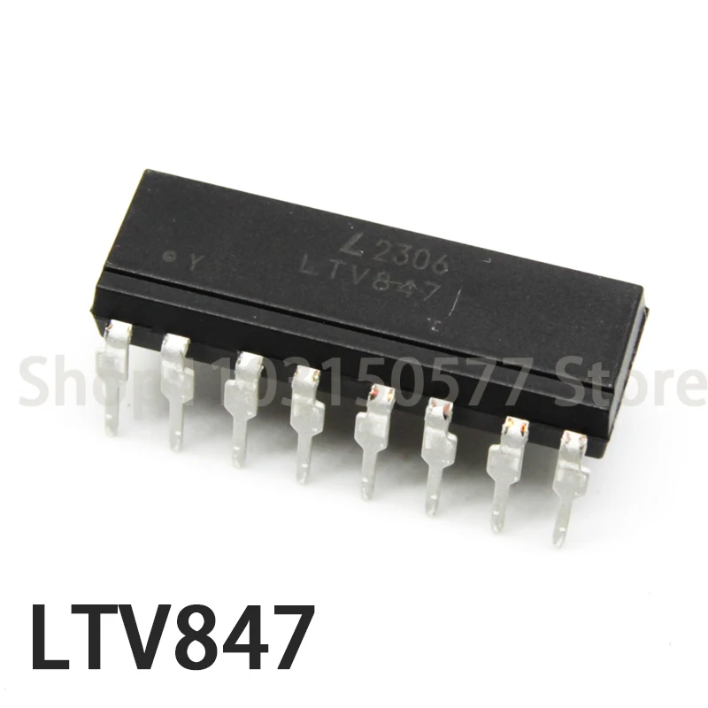 1piece LTV-847 LTV847 PC847 PC817-4 DIP16