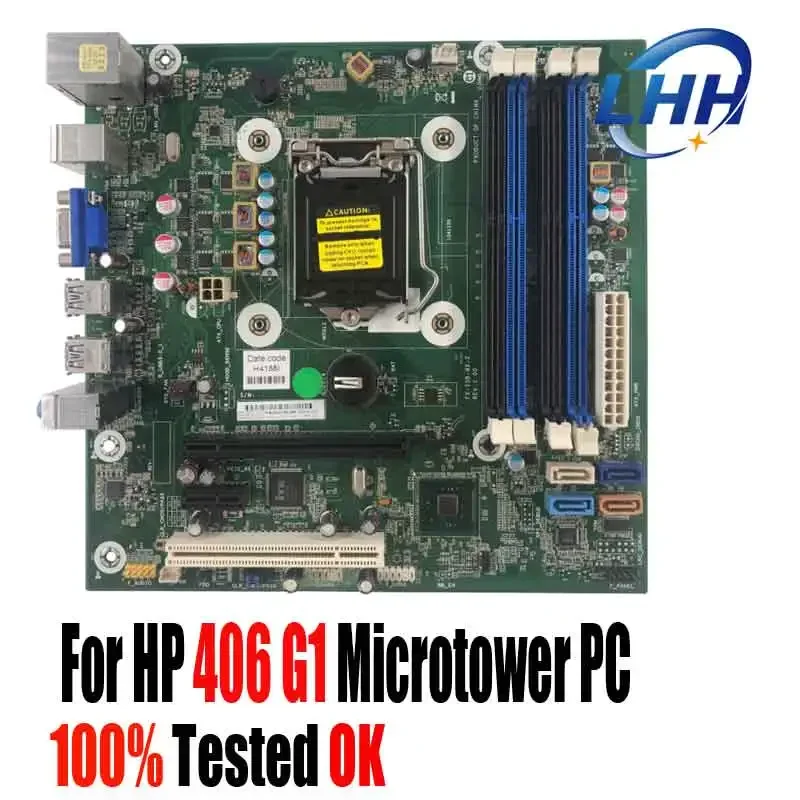

For HP 406 G1 Microtower PC Desktop Motherboard Q85 766791-002 813538-001