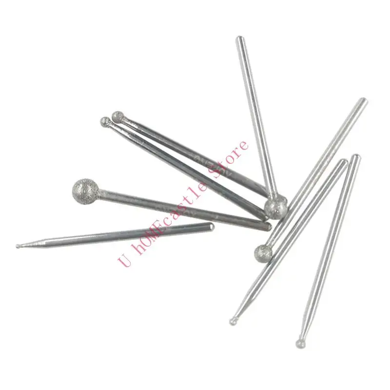 63HF Grinding Bits Rotary Tools Abrasive Mounted Stone Grinding Wheel for Stone Jewelry Ceramic Carving Polishing