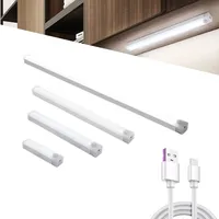 Motion Sensor Light Wireless LED Night Lights Rechargeable Bedroom Wardrobe Cabinet Lamp Staircase Closet Room Aisle Light