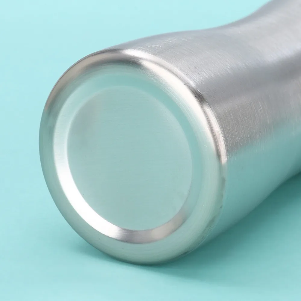 

Спортивные бутылки для воды 750 мл/1000 мл, однослойные уличные бутылки для напитков из нержавеющей стали с подъемной веревкой, большая емкость