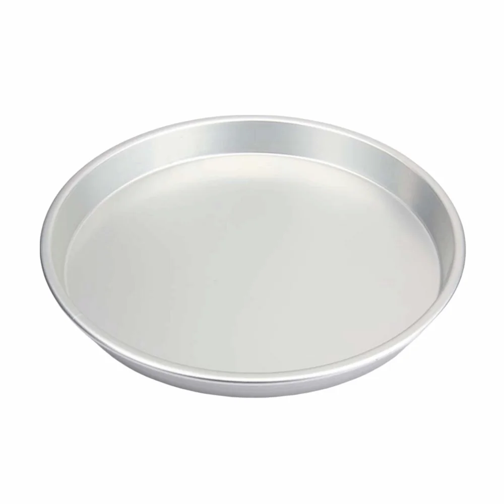 Cookie Baking Aluminum Alloy Pizza Tray 6-10in Round Cake Mold Even Heating Reusable Baking Tray Pastry Making
