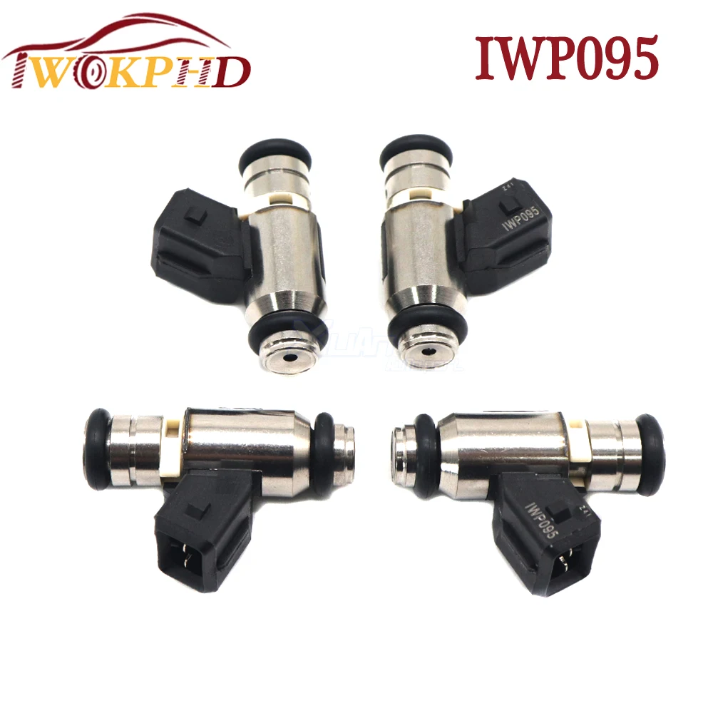 

Автомобильные 4 шт. топливные форсунки IWP095 IWP-095 для Lancia Y для Fiat Palio Panda Punto Seicento Doblo Strada Si 0280158169