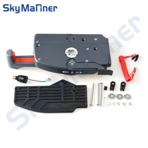 Remote control box for Yamaha Outside, Assy, simple, push, front, boat engine replaces, 703-48205-16, 703-48205 10 Main Sales Distance Learning for Stern Motor - №5