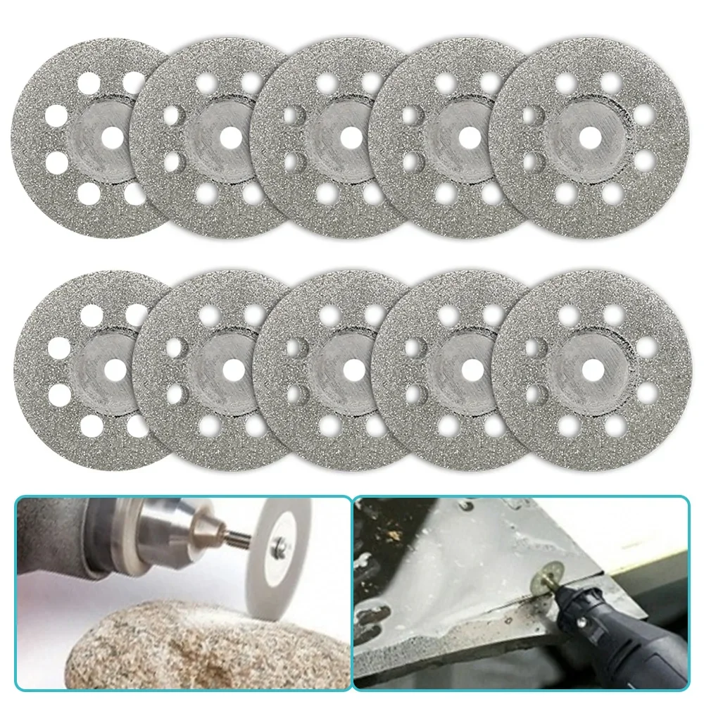 32/31/30 Pcs Mini Set di lame per seghe circolari disco da taglio per mola abrasiva per accessori Dremel utensili rotanti per il taglio dei metalli