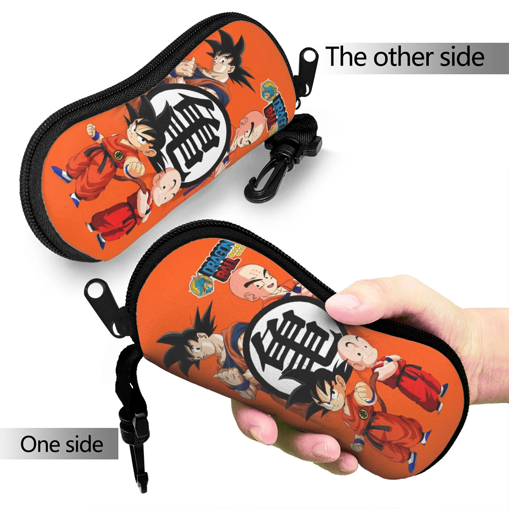 DBZ Anime Dragon Ball Z Glasses Case Unisex Convenient Accessories Son Goku Sunglasses Protector Office Eyeglasses Box
