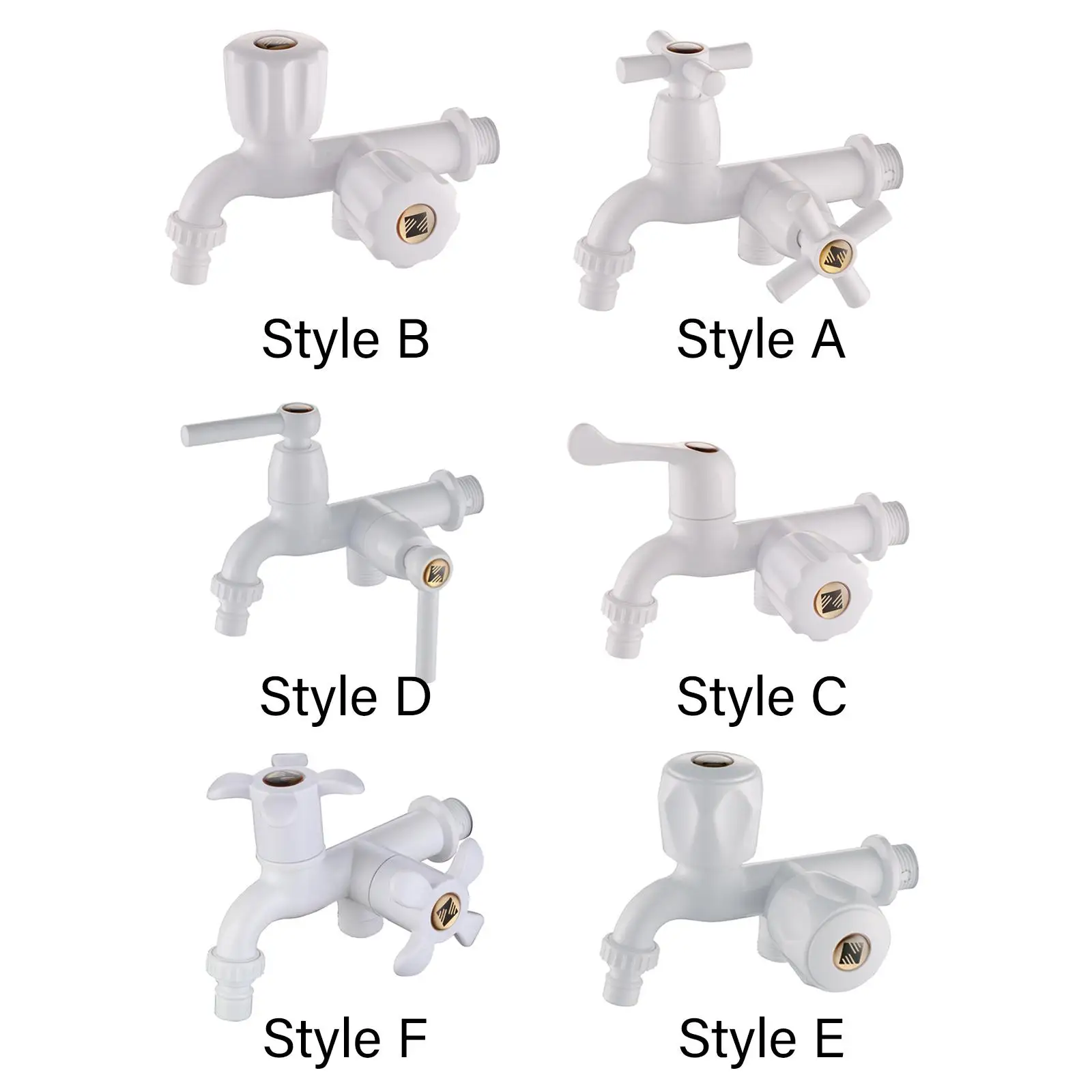 

Сменный кран для стиральной машины G1/2, настенный кран для хозяйственной мойки с выходным клапаном для балкона, газона, дома, двора, прачечной