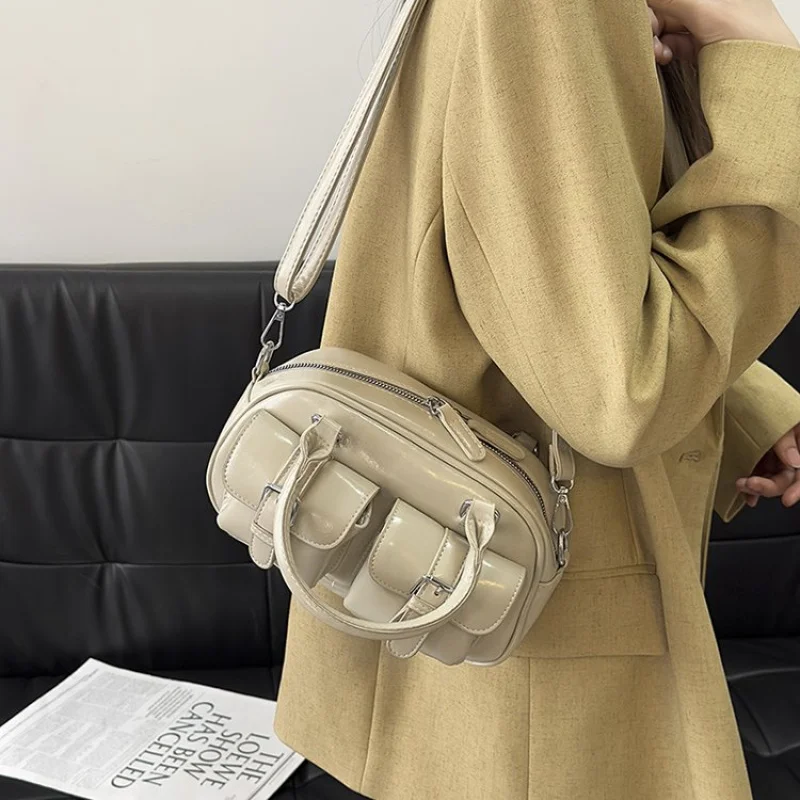 

Элегантно-теплая новинка 2025 года, женская роскошная брендовая кожаная сумка, известный дизайнер, классическая, популярная, простая ​