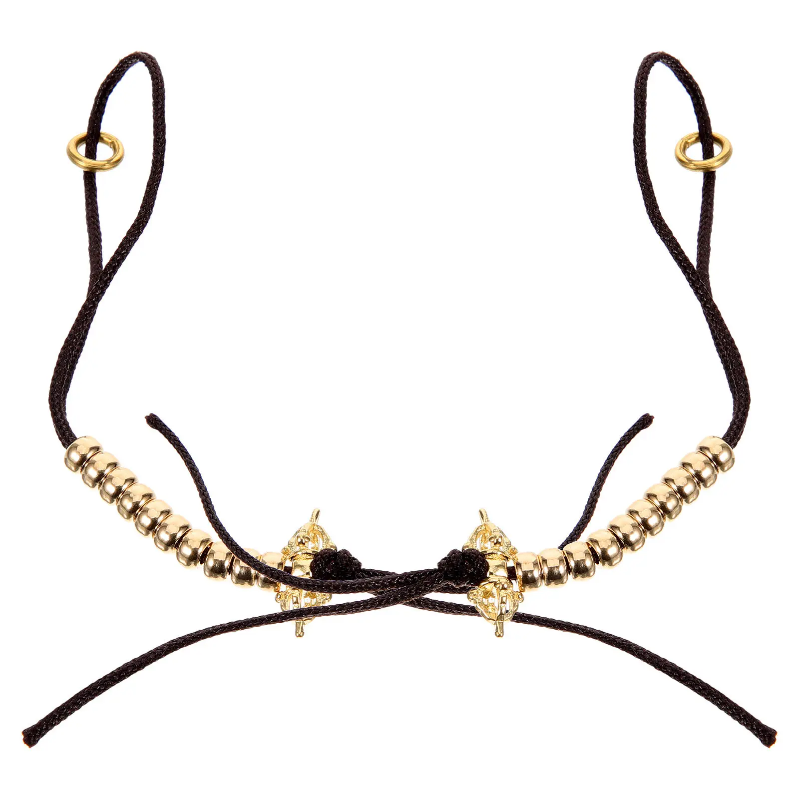 

2Pcs Accurate Rolling Slide Buddha Beads Counter Metal Construction Smooth Comfortable Touch for Meditation Chanting Prayer