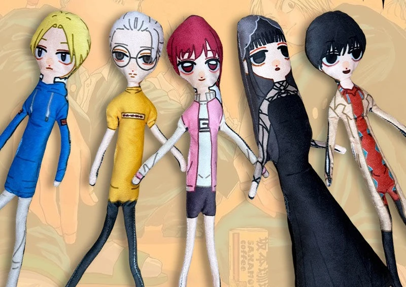 

SAKAMOTO DAYS Anime Doll Sakamoto Taro Flight Figures Iron Wire Skeleton Fixed Twisted Character Dolls Kids Friends Gift Cos