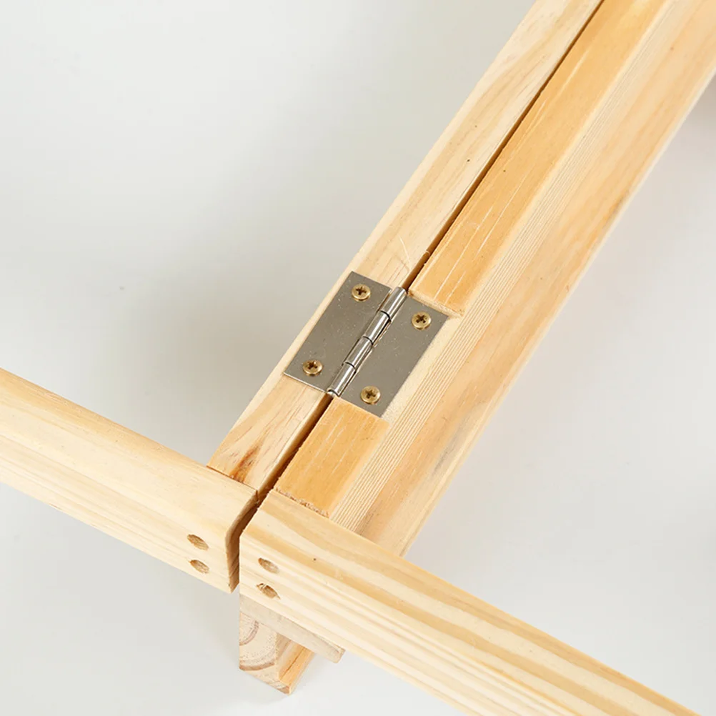 

Wooden Easel Desktop Telescopic Stand Adjustable Height for Painting Poster Display Pine Artist Table Frame Wedding