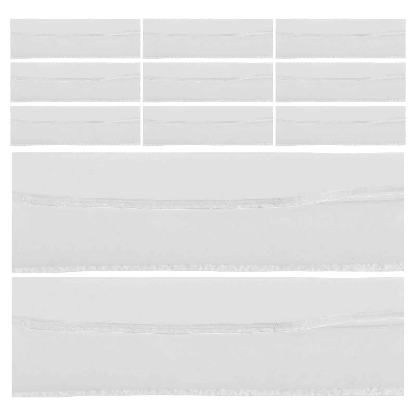 

40Pcs 5d Self Adhesive Eyelashes Black Eyeliner Strips No Messy Glue Long Lasting Wear Sensitive Skin Friendly Lash Tape