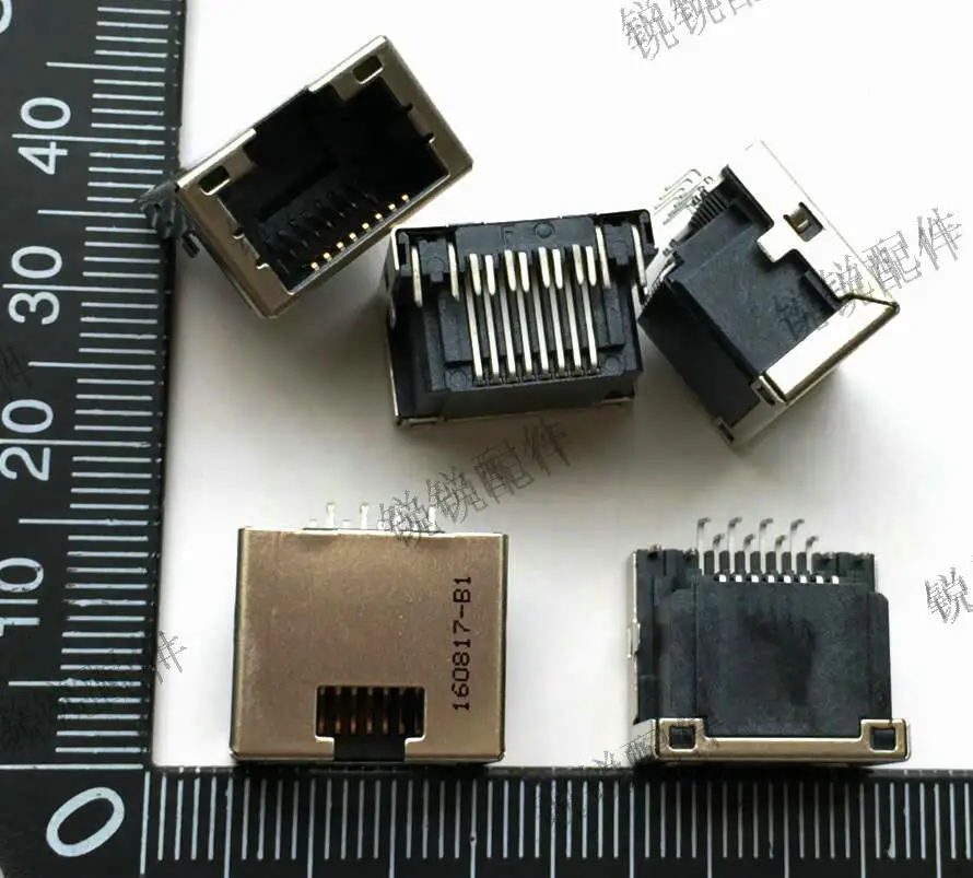 للصوت RJ45 شبكة ميناء المقبس 12 دبوس لوحة غاطسة RJ45 المقبس 2RJ3055- 108211 ف #2