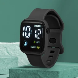 Simple Square Children's Electronic Watch Astronaut Sports Electronic Watch Student Leisure Electronic Watch