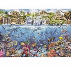 7190 zestawy do haftu krzyżykowego obrazy z haftem krzyżykowym 14ct 18ct krzyż zestaw do szycia igła do haftu Hobby kompletny zestaw sztuki i rzemiosła