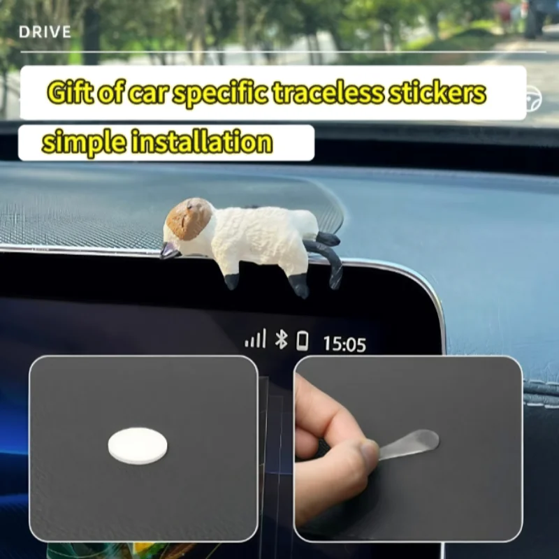 Cat Car Center Console Decoration Cartoon Simulation Ornament Cartoon Car Accessories Cute Desktop Gifts For Home Decoration