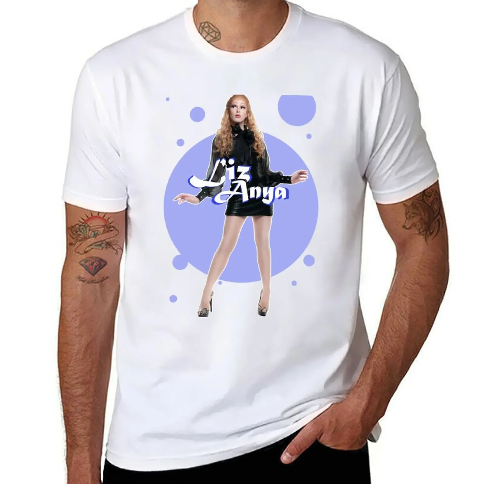 

Liz Anya RetroPop T-Shirt t shirt man casual man t shirt summer T-Shirt
