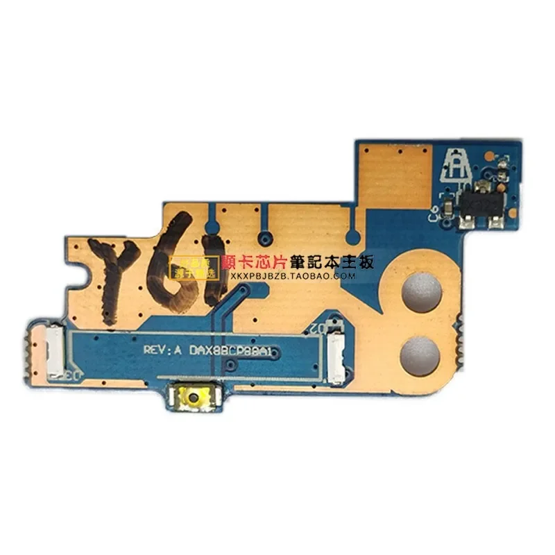 Placa de botón de encendido para portátil HP ProBook 430 G5 440 G5, accesorios de reparación con Cable, DAX8BAPB6C0