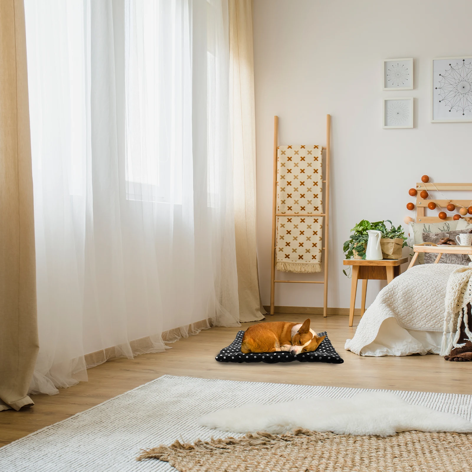 

USB Heating Pad Electric Heated Dog Bed Small Dog Mat Pet Supplies Constant Temperature Floor Mat Aged Pet Warm Heater