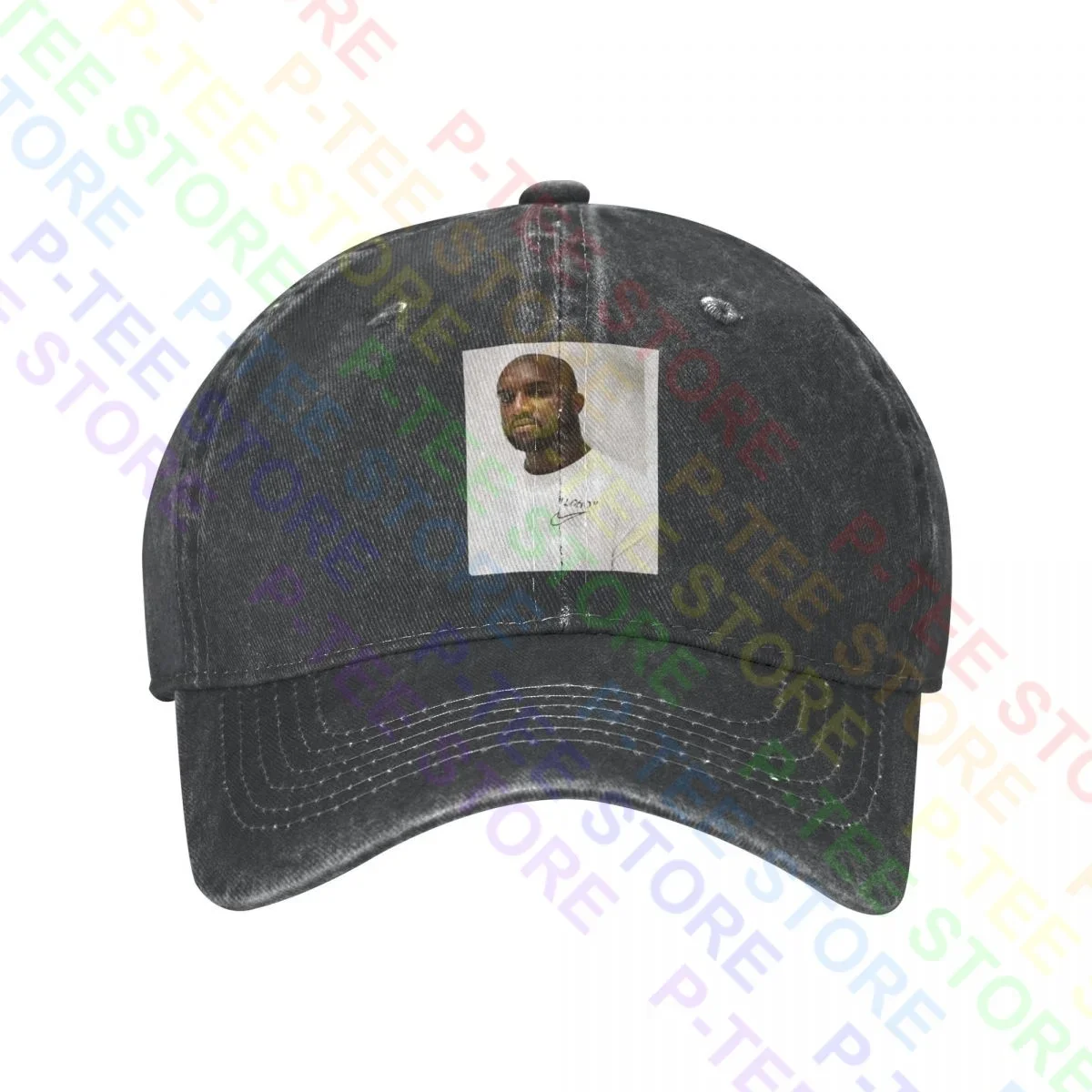 Virgil Abloh 02 Washed Denim Baseball Cap Trucker Hats Funny Hot Deals