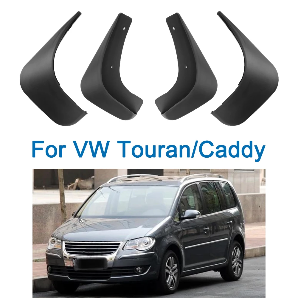 Mudguards For VW Touran Caddy 2004-09 Car Mud Flap Front Rear Fender Splash Guards Replacement Error Free Automotive Accessories