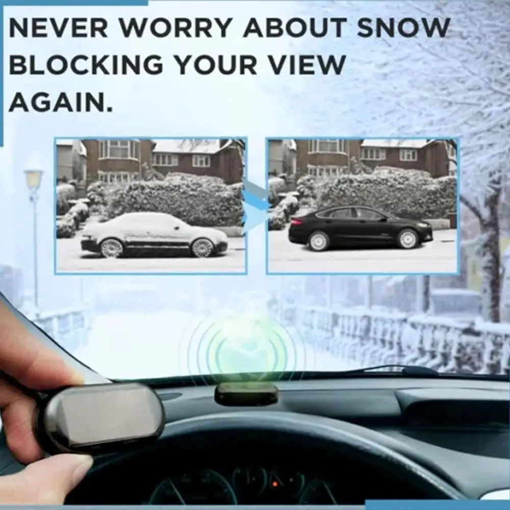 Appareil de déneigement automatique rapide pour voiture à interférence électromagnétique moléculaire, dégivreur et antigel