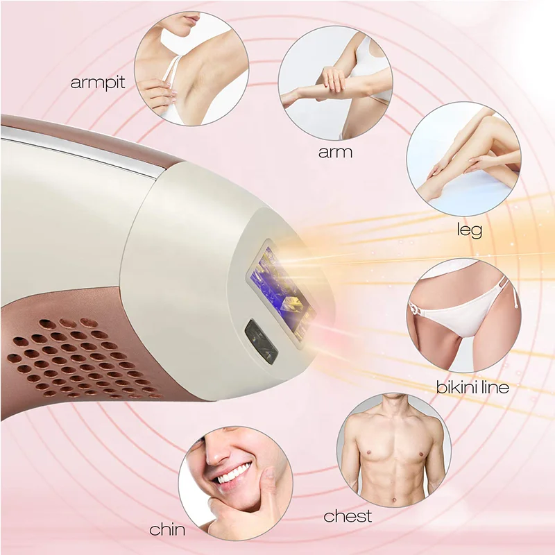 Certificate Skin Rejuvenation Portable Hair Removal Laser Device for Women