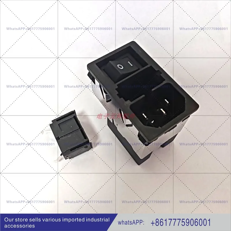 KMF1.1111.11 Schurter Power Module 1A Filter C14 Receptacle/Tailstock