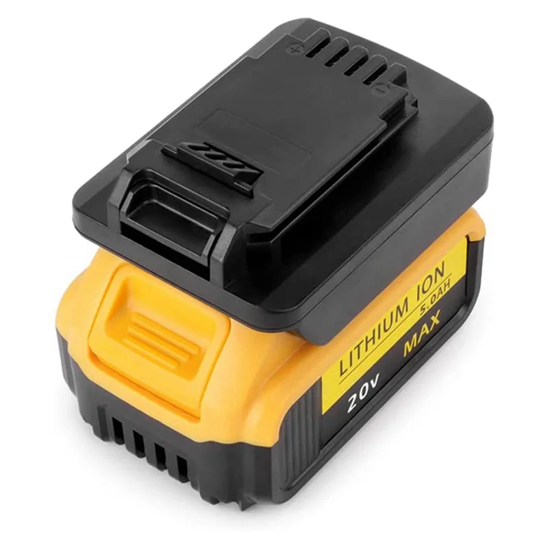 

A02F-2X Battery Adapter Converter For 18/20V Divert To Black & Decker 20V LBXR20 LB20 LBX20
