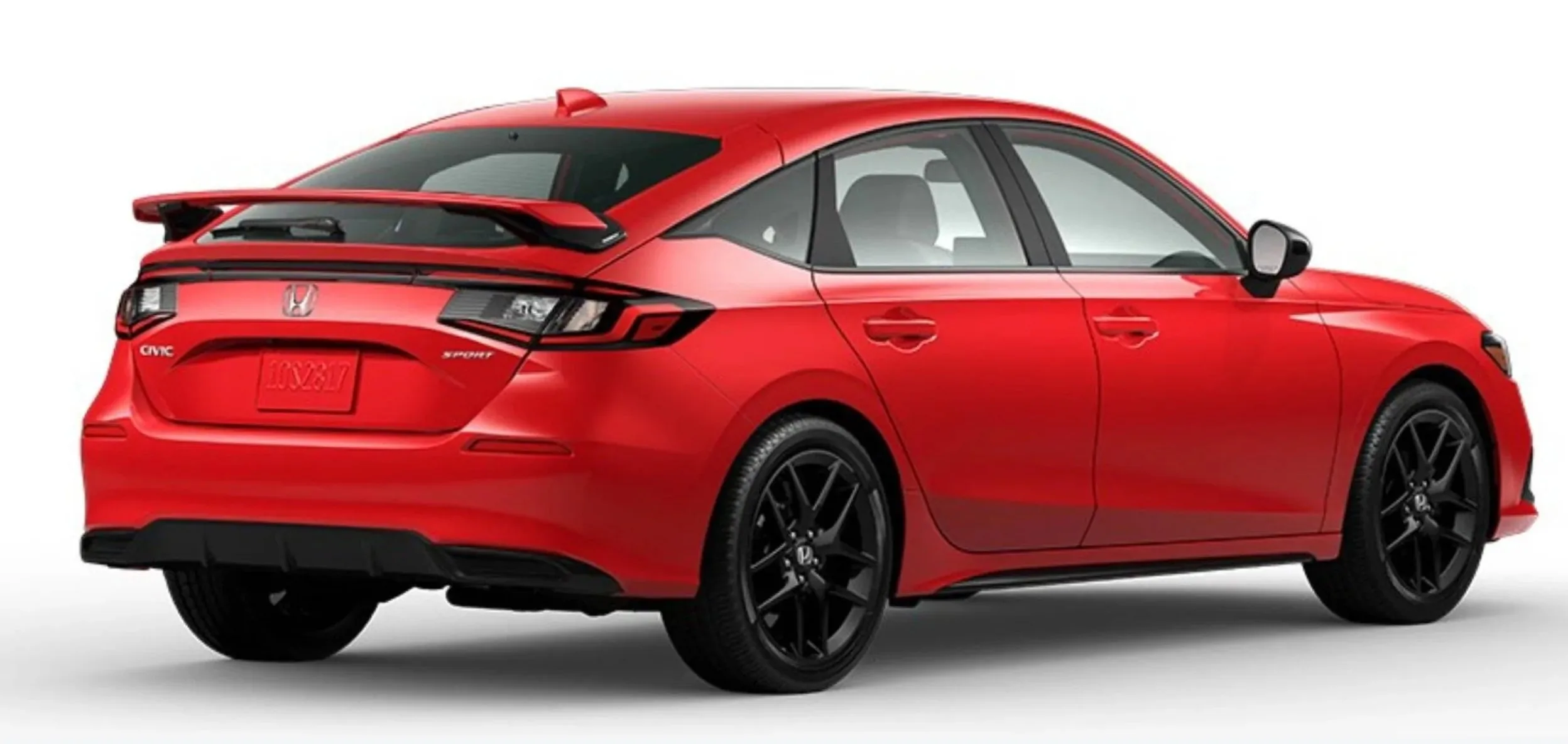 Automatische Kofferraum-Hebestützen für Honda Civic 11. Generation Liftback Original Spoiler 695N Automatische Öffnung Gasdruckfeder-Unterstützungen mit Feder