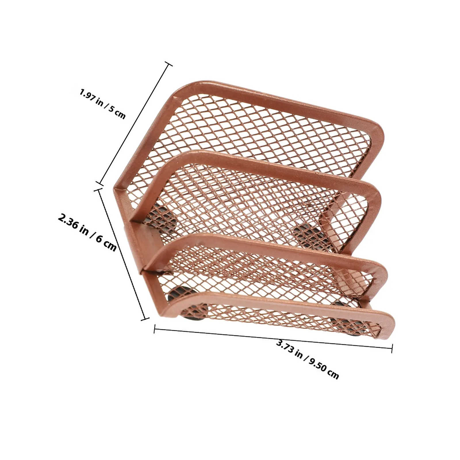 Desktop Book Organizer Metal Magazine Holder for Papers Cds Folders Modern Decorative Storage Shelf Space Saving Office Supplies