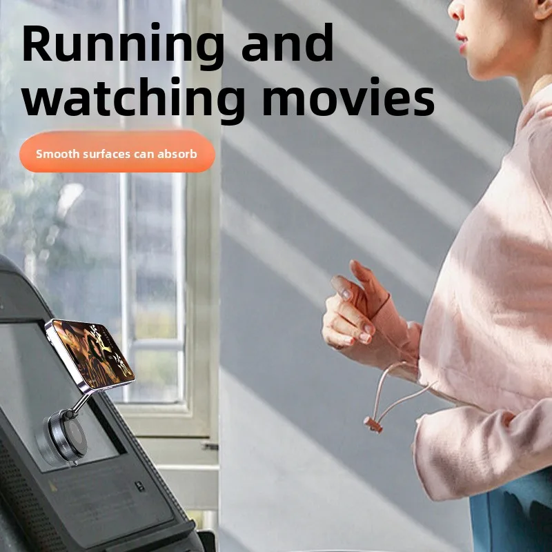 Novo 360 °   Suporte magnético giratório do telefone do carro do vácuo preguiçoso dobrável navegação do carro multi cena suporte