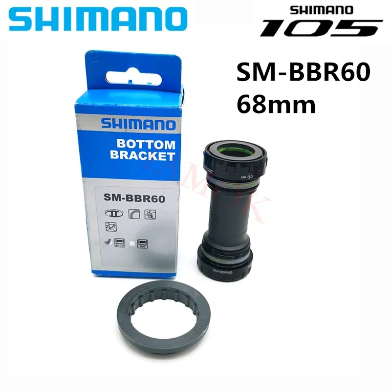 SHIMANO 105 5800 SM-BBR60 Threaded Bottom Bracket Iamok Road Bicycle HOLLOWTECH II 68mm 70mm BB Bike Parts