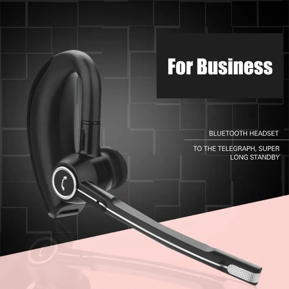 TESDINE V8S CSR Solution Business Sports Ear Hanging Bluetooth Earphones