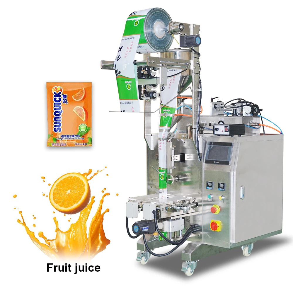 Automatic Liquid Filling Packing Machine Tomato Paste Juice Jam Oil Cream Honey Cheese Lotion Sealing Packaging Equipment