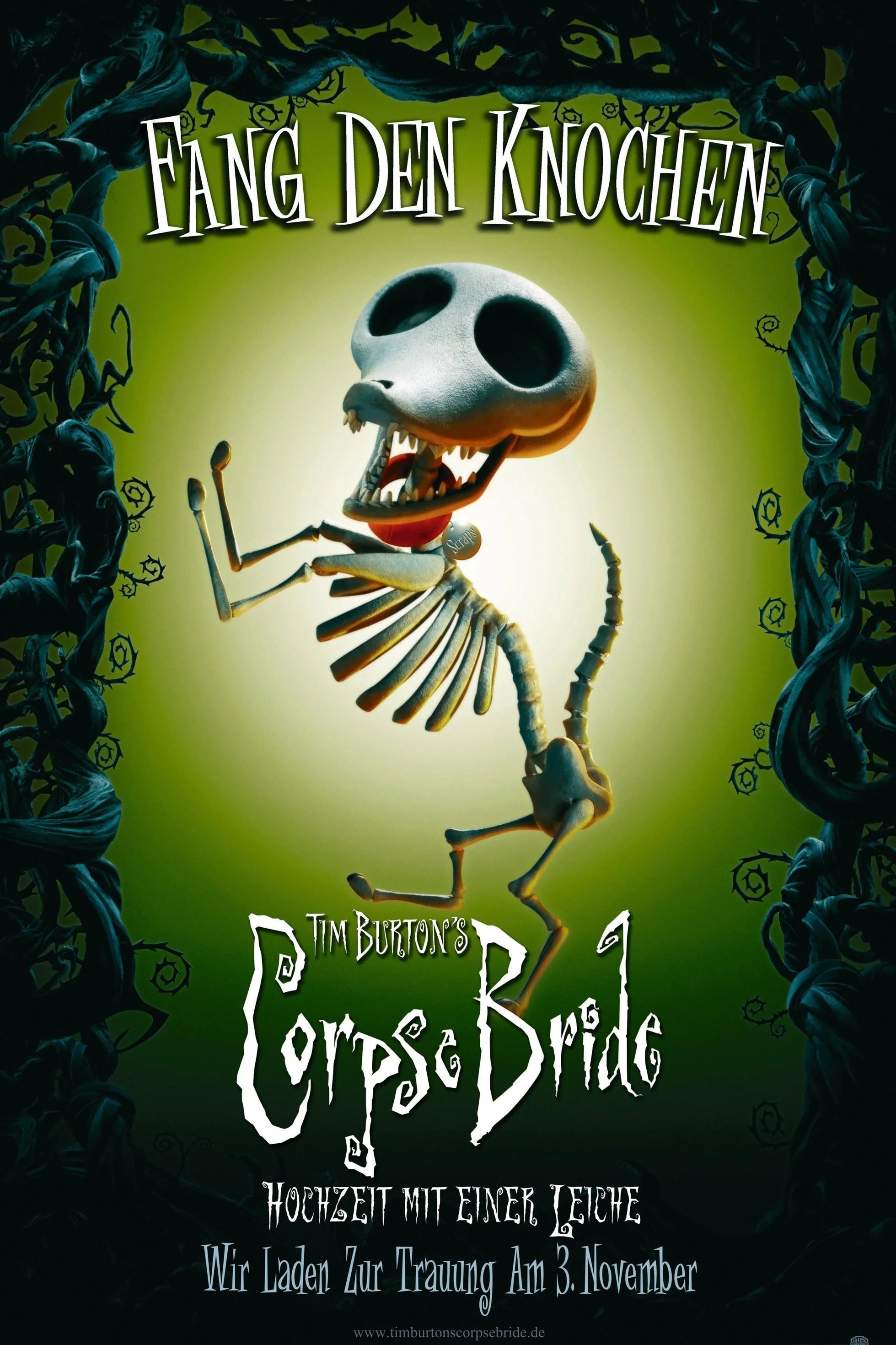 Movie Corpse Bride (2005) Fotoafdruk Poster Wall Art Rome Decoratie
