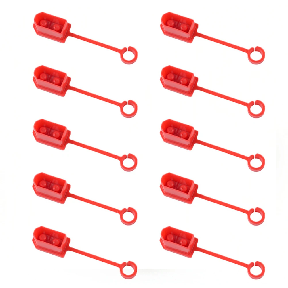 For XT60 Terminal Rubber Protective 10 Pack Insulated Dust Proof Covers for Battery Contact Oxidation Prevention