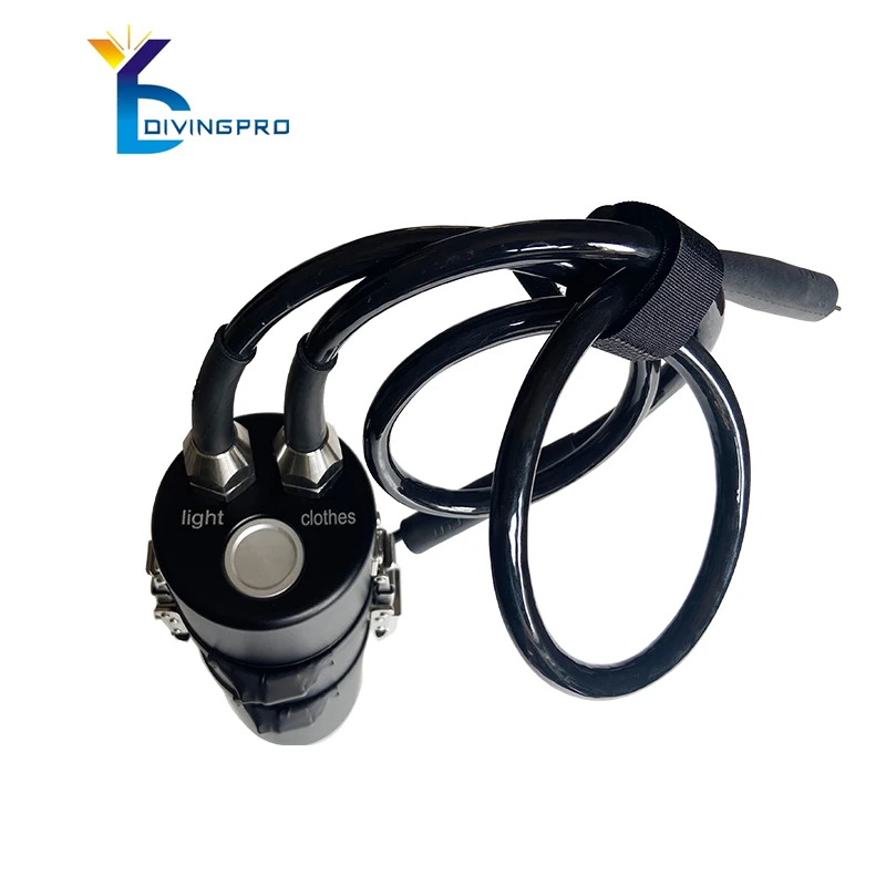 

By connecting E/O wires and a 12V battery pack, outdoor sports diving or providing warmth in extremely cold winter water