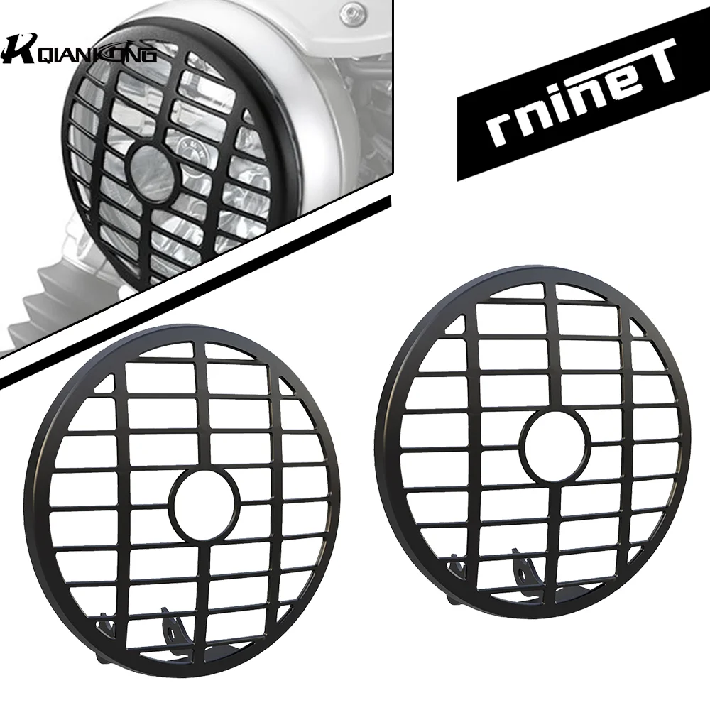 

RnineT R9T Headlight Grill Guard Cover Protector Protection For BMW RnineT Scrambler (K23) R Nine T Scrambler K23 2023 2022 2021