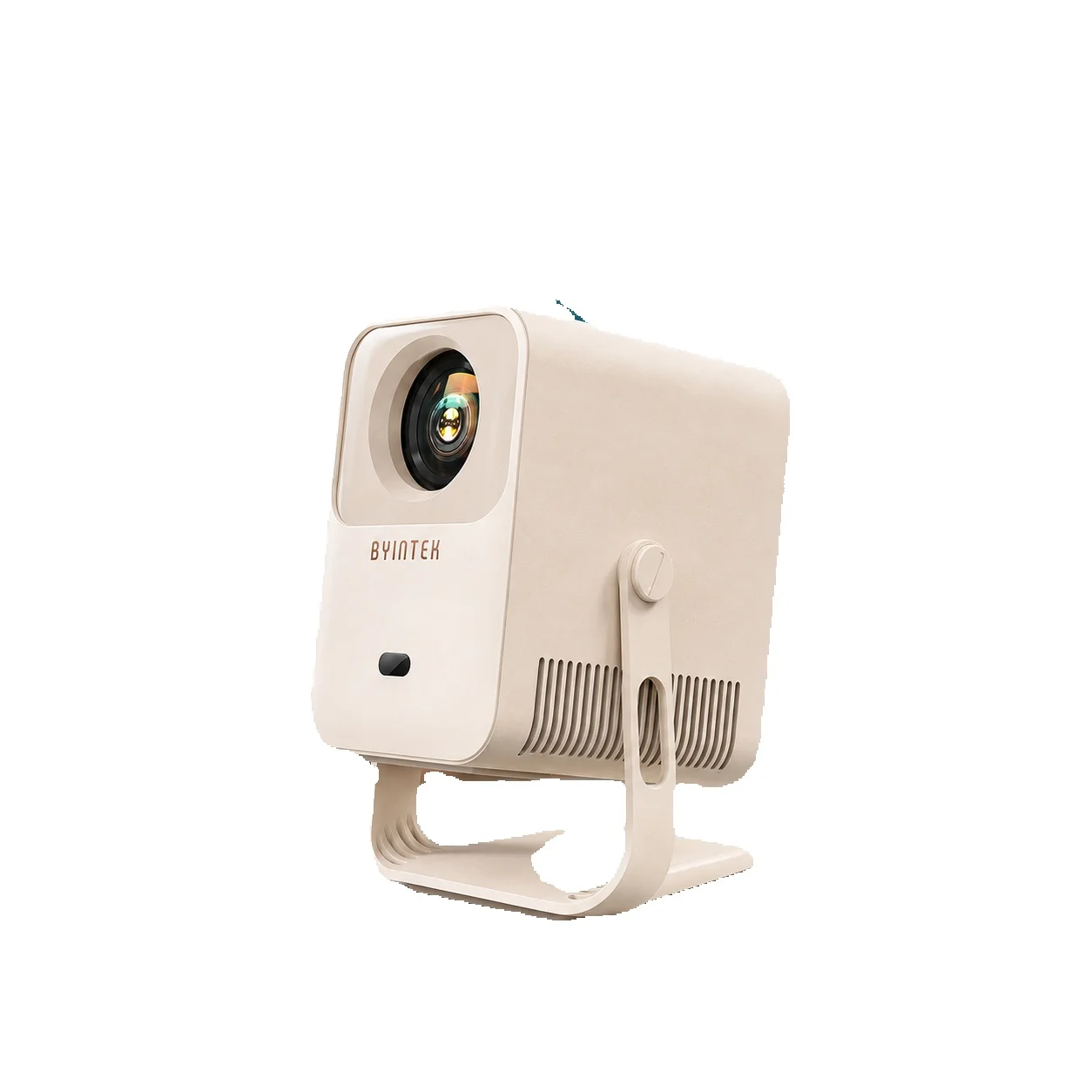 Proyector BYINTEK Mango1 con Enfoque Automático, LCD Compacto, Corrección Trapezoidal Vertical Automática, Android 14, 1GB+8GB, WiFi 6