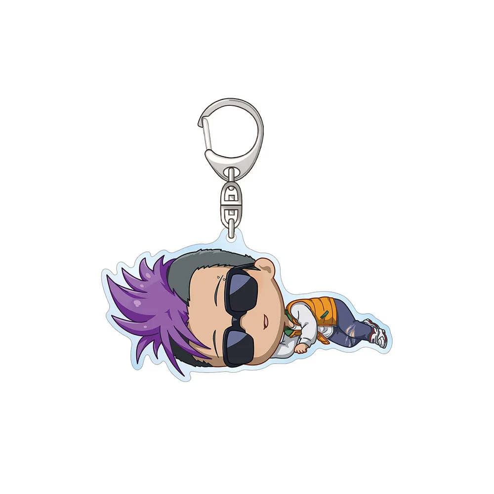 الموز الأسماك الرماد الوشق Okumura Eiji Ibe shunichi ماكس لوبو غريفين كالينري جيسيكا لاندي سلسلة مفاتيح مصنوعة من الأكريليك حقيبة قلادة الهدايا #5