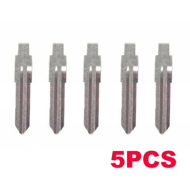 5Pcs L5 Car Key BladeUncut Replacement Car Key Blade Case for Lada Shell Blank Cvover Without Chip