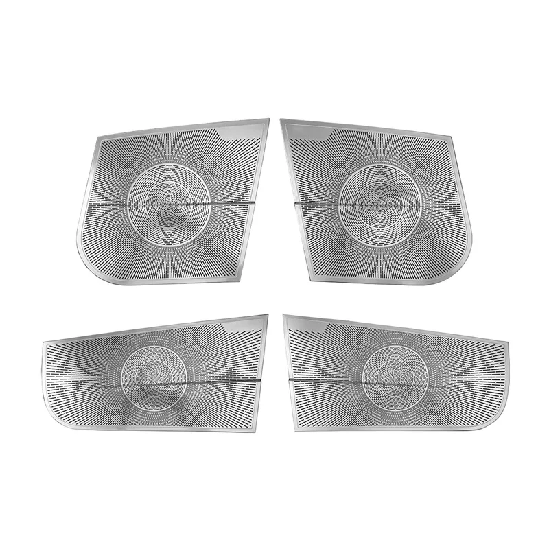 Car Accessories Front Rear Door Tweeter Audio Speaker Sound Cover Trim For Mercedes Benz S Class W221 S300 S350 S500 2006-2013