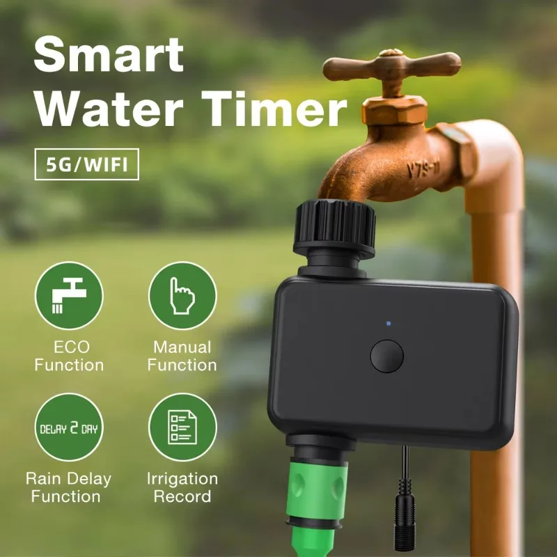 Wholesale Garden Intelligent Irrigation Automatic Watering Device Outdoor Flower WIFI Single Channel Watering Controller System