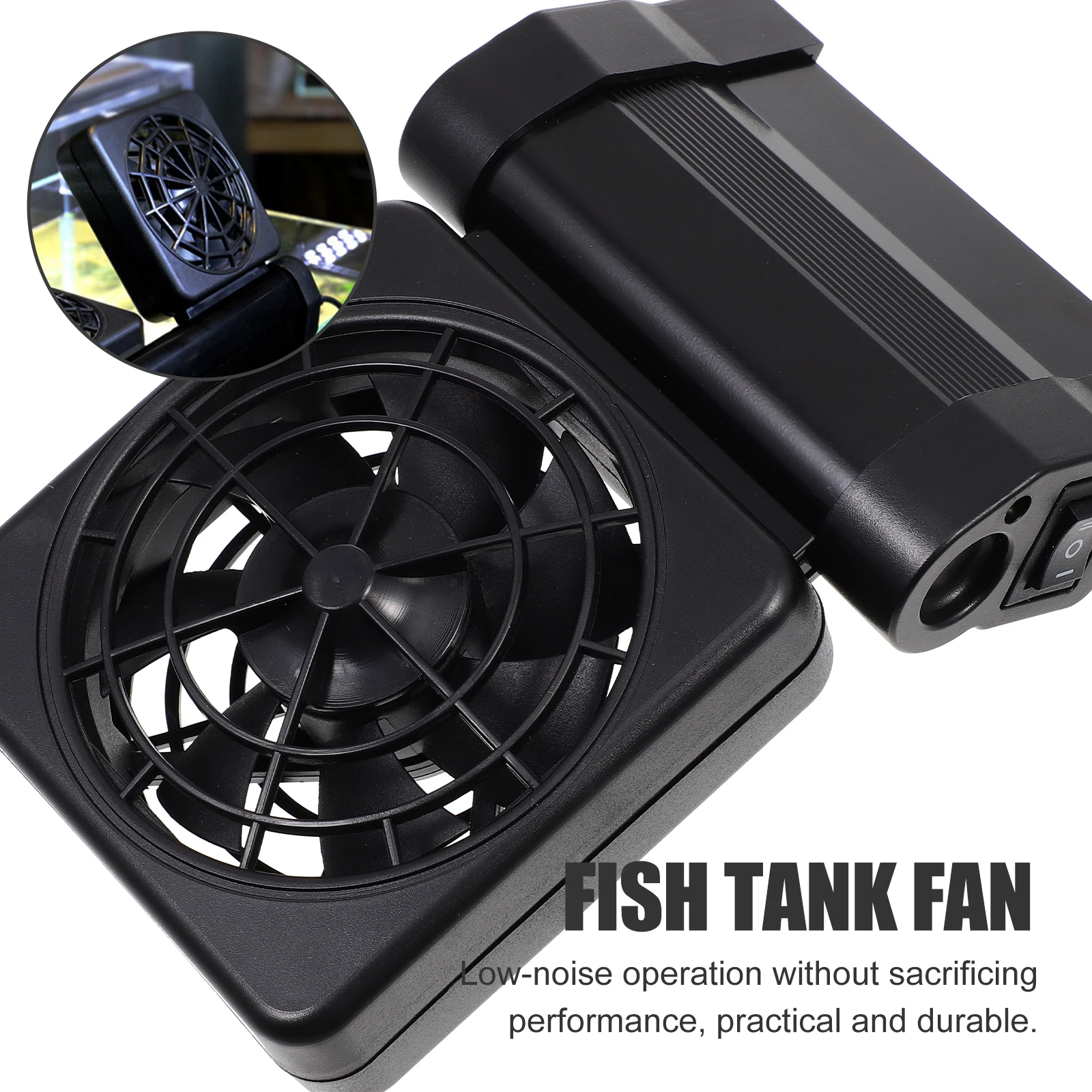 

Мини-аквариум, охлаждающий вентилятор, обогреватель, аксессуары для охладителя, цифровой термометр, маленькие регулируемые товары для домашних животных