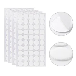 60-100 Dots Double Sided Adhesive Poster Clear Glue Point Tape Round No Traces Strong Adhesive Sticker Waterproof For Craft DIY