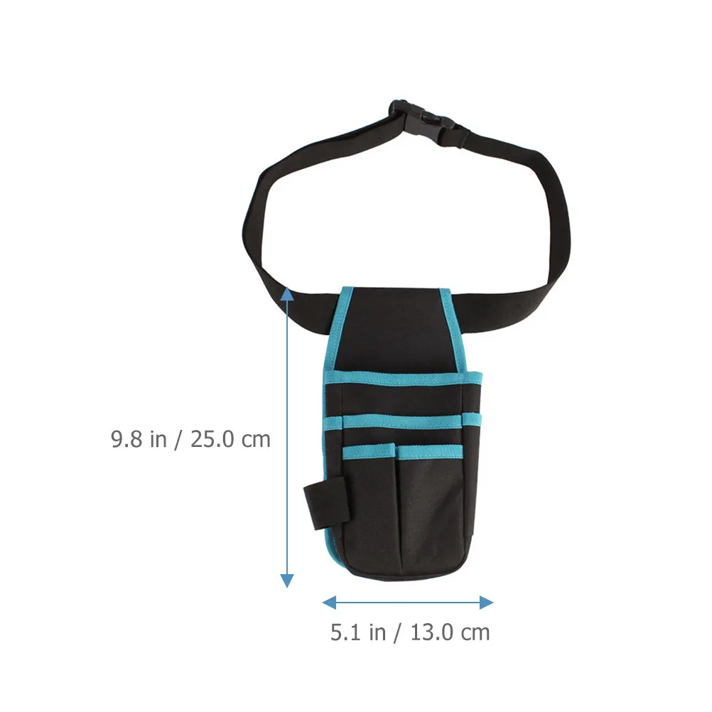 Heavy Duty Carpenter Tool Belt Bag with Adjustable Fit Multi Compartment Design for Electricians Mechanics Gardeners Workshop