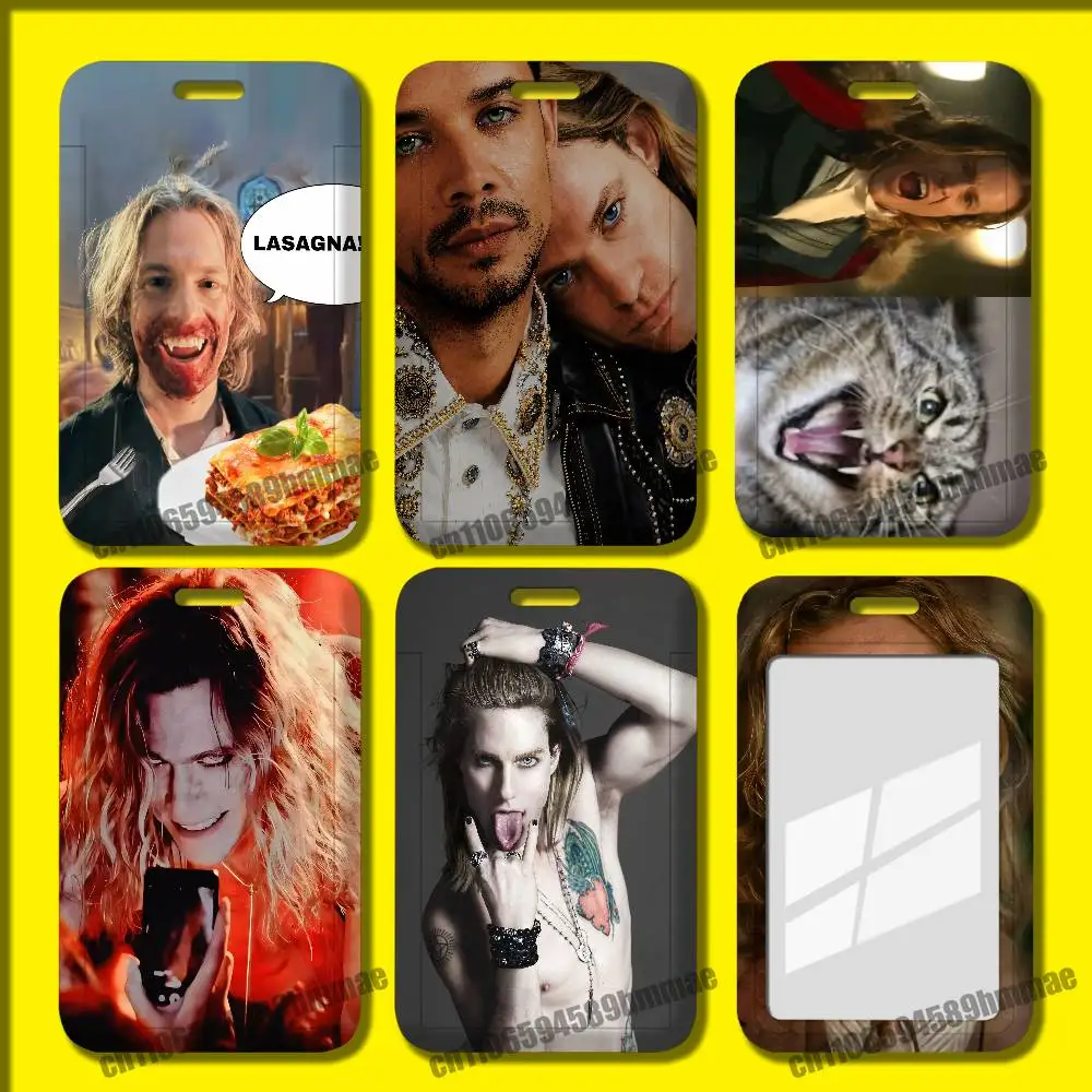 For I-Interview With The Vampire Sam Reid Lestat De Lioncourt Employee ID Card Holder Office Badge Student Bank Work Credit Case